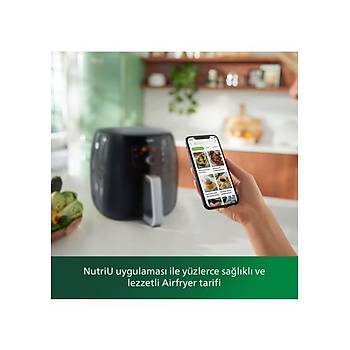 Philips Airfryer XXL HD9650/90 Avance Collection 7.3 LT 2225 W S�cak Hava Frit�z� Siyah