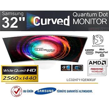 Teşhir Ürünü - Samsung QHD LC32H711QEMXUF 31.5