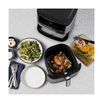 ELECTROLUXE6AF1-6ST 1800 W 7 LT 8 PROGRAM DOKUNMATIK AIR FRYER-FRITOZ