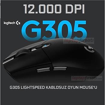 Logitech G305 12.000DPI Kablosuz Gamer Mouse 910-005283