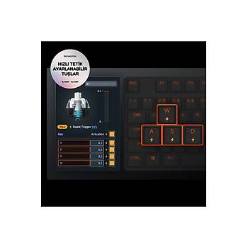 Steelseries Apex Pro TKL Gen3 Beyaz SSK64899 RGB OmniPoint 3.0 HiperManyetik Switch Kablolu Mekanik Oyuncu Klavyesi