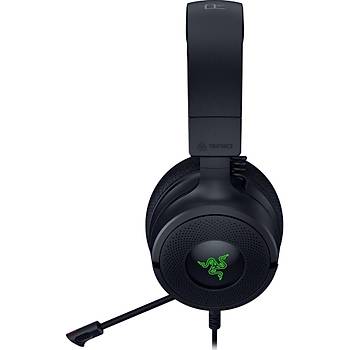 Razer Kraken V4 X Siyah USB-C RZ04-05180100-R3M1 Chroma RGB Kablolu Oyuncu Kulakl�k