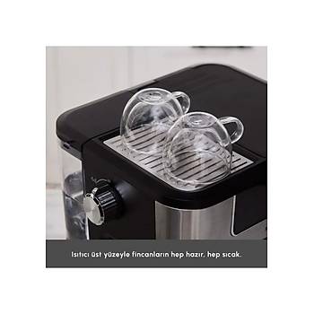 Karaca Coffee Art 2 In 1 Espresso ve Filtre Kahve Makinesi