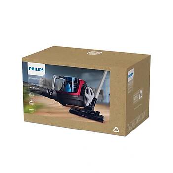 Philips FC9331/07 PowerPro City Toz Torbas�z Elektrikli S�p�rge, 650W, PowerCyclone 5, Allergy H13 Filtre, Parke Ba�l���, FC9331/07