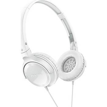 Pioneer SE-MJ502-W Beyaz Kulaküstü Kulaklýk