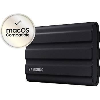Samsung T7 Shield 4TB MU-PE4T0S/WW 1050MB-1000MB/Sn USB 3.2 Gen2 Harici SSD Siyah 3 YIL Samsung TURKIYE Garantili