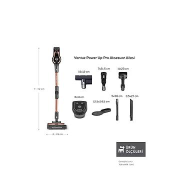 Karaca Vantuz Power Up Pro Dikey S�p�rge Black Copper