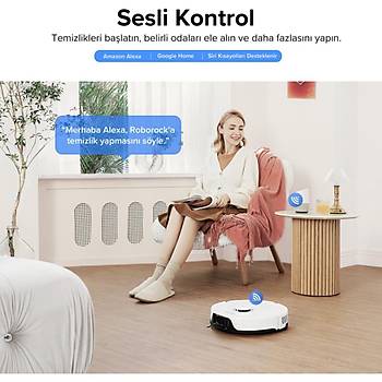 ROBOROCK S8 SONIC MOPPING ALILLI ROBOT SUPURGE S8 BEYAZ S80ULT