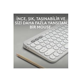 Logitech Pebble Keys 2 K380S 920-011860 Beyaz TKL Q Kablosuz Klavye
