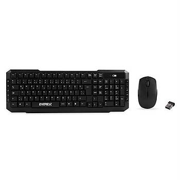 Everest KM-510 KablosuzMultimedia Klavye+Mouse Set
