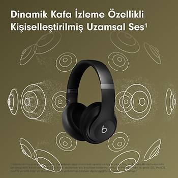 Beats Studio Pro ANC Siyah Kulak st Bluetooth Kulaklk MQTP3EE/A