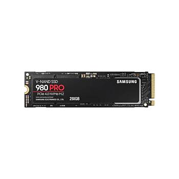 Samsung 980 Pro 250GB 6400MB-2700MB/sn PCIe Gen 4.0 x4, NVMe? 1.3c M.2 SSD MZ-V8P250BW (5 Yl Samsung Trkiye Garantili)