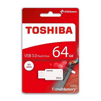5 YIL GARANTLÝ 64 GB USB 3.0 TOSHIBA THN-U303W0640E4