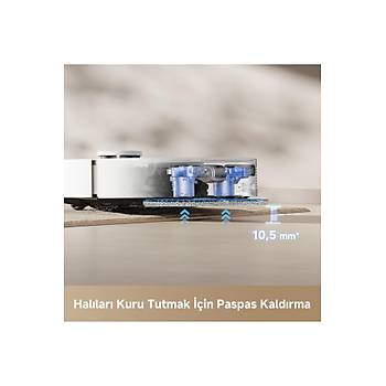 Dreame L40 Ultra CE Robot S�p�rge Beyaz, 13.000Pa