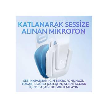 Logitech G G335 Kablolu Oyuncu Kulaklik - Beyaz 981-001018