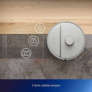 PHILIPS XU3110/02 HOMERUN ISLAK KURU MOPLU ISTASYONLU ROBOT SUPURGE BEYAZ