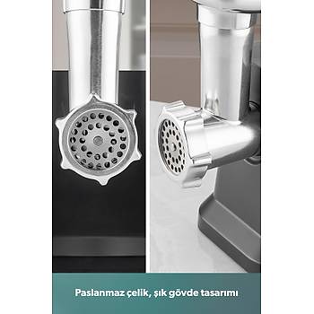 Homend Meatbox 3102H K�yma ve Sal�a Makinesi 1000W Paslanmaz �elik Materyal ile G��l� Performans