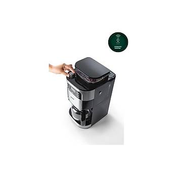 HOMEND SMART COFFEEBREAK 5007H 1.2 LITRE CEKIRDEK OGUTUCULU UYGULAMA DESTEKLI FILTRE KAHVE MAKINESI
