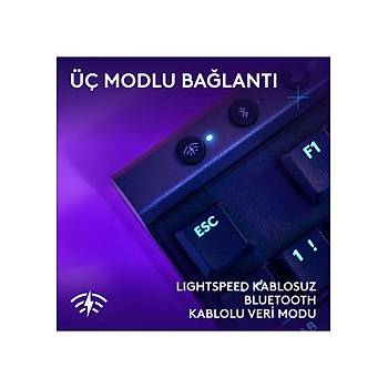 Logitech G515 Lightspeed TKL 920-012538 Siyah RGB Tactile Switch Kablolu/Kablosuz Mekanik Oyuncu Klavyesi