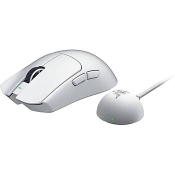 Razer Viper V4 Pro Beyaz RZ01-05630200-R3G1 �arjl� Makrolu Optik Kablolu/Kablosuz Oyuncu Mouse