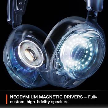 SteelSeries Arctis Nova 7P Beyaz SSH61561 Kablosuz Kulak �st� Oyuncu Kulakl���