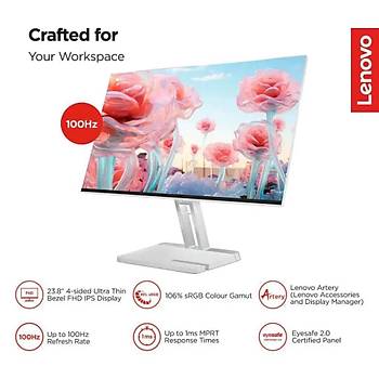 LENOVO L24I-4A 67BCKAC6TK 23.8 1 MS 100 HZ FULL HD IPS WLED 1x HDMI 1.4 + 1x VGA MONITOR
