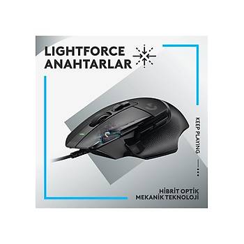 Logitech G G502 X Siyah 910-006139 Hero 25K LIGHTFORCE Optik Kablolu Oyuncu Mouse