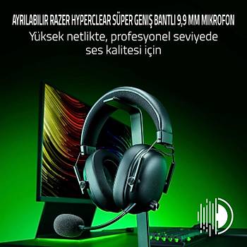 Razer BlackShark V3 Siyah RZ04-05410100-R3M1 HyperSpeed Kablosuz E-Spor Oyuncu Kulakl�k
