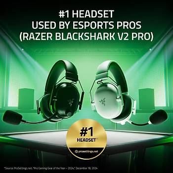 Razer BlackShark V2 Pro Xbox Siyah RZ04-04530300-R3M1 HyperSpeed Kablosuz E-Spor Oyuncu Kulakl�k