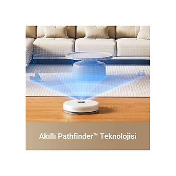Dreame L10s Pro Gen 2 Robot S�p�rge Beyaz, 7.000PA Emi� G�c�