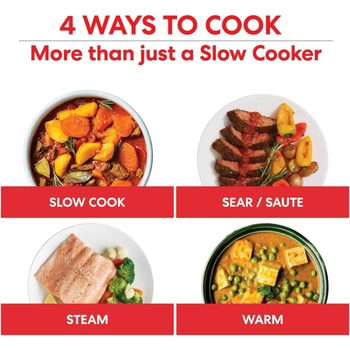 Instant Pot 4in1 7.1 lt �ok Ama�l� Pi�irici Yava� Pi�irici 800W SCMC8000