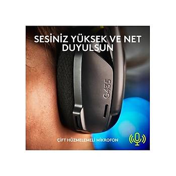 Logitech G G435 LIGHTSPEED Kablosuz Oyuncu Kulakl - Siyah 981-001050