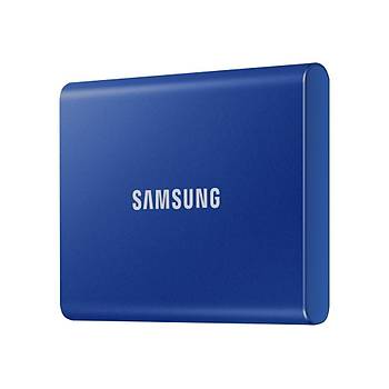 Samsung T7 1TB MU-PC1T0H/WW 1050MB-1000MB/Sn USB 3.2 Gen2 Harici SSD Mavi 3 YIL Samsung TURKIYE Garantili