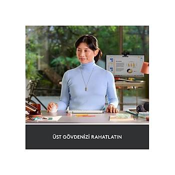 Logitech Lift BEYAZ 910-006475 Ergonomik Dikey Optik Kablosuz Mouse