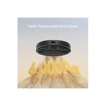 Dreame D9 Max Gen 2 Robot S�p�rge Siyah, 6.000Pa Emi� G�c�