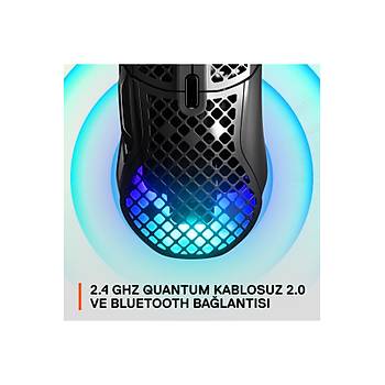 Steelseries Aerox 5 Siyah SSM62406 RGB �arjl� Optik Kablosuz Oyuncu Mouse