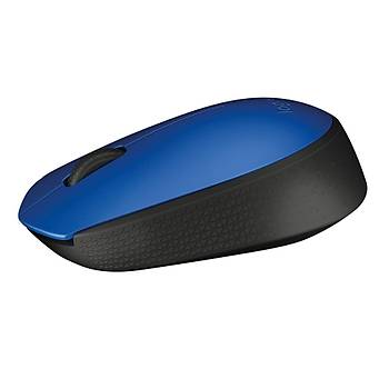 ????Logitech M171 Kablosuz Mavi Mouse 910-004640