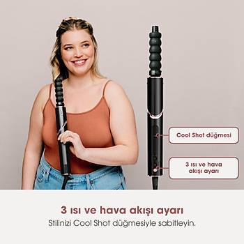 Shark FlexStyle 5-in-1 HD446EU Sa� Kurutma & �ekillendirme Sistemi - Black/Rose Gold