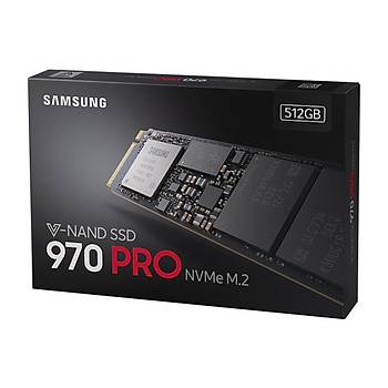 Samsung 512GB 970 Pro NVME M.2 SSD 3500/2300MB/S MZ-V7P512BW 5Y GRNTİ