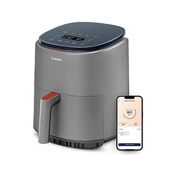 COSORI 3.8 L 1500 W WI-FI SMART UYGULAMA DESTEKLI AIR FRYER ?CAF-LI401S