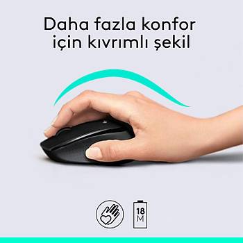 Logitech MK345 Siyah 920-006514 Kablosuz Klavye Mouse Seti