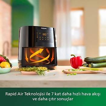 Philips HD9252/90 3000 Serisi Airfryer L Rapid Air 4.1 LT 1400 W