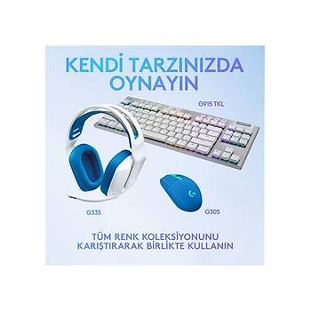 Logitech G G335 Kablolu Oyuncu Kulaklik - Beyaz 981-001018