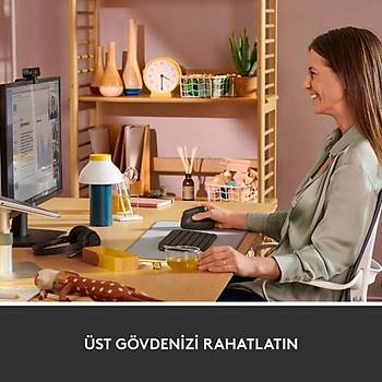 LOGITECH LIFT GELISMIS ERGONOMIK DIKEY MOUSE SIYAH 910-006473