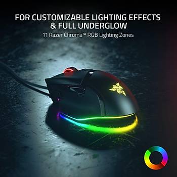Razer Basilisk V3 Siyah RZ01-04000100-R3M1 RGB 26K Optik Kablolu Oyuncu Mouse