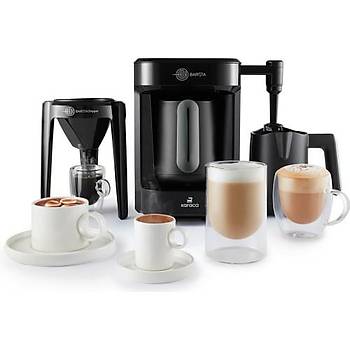 Karaca Hat�r Barista Cappuccino ve T�rk Kahve Makinesi K�rm�z�