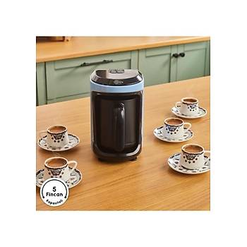 Karaca Hat�r H�ps S�tl� T�rk Kahve Makinesi Vintage Blue