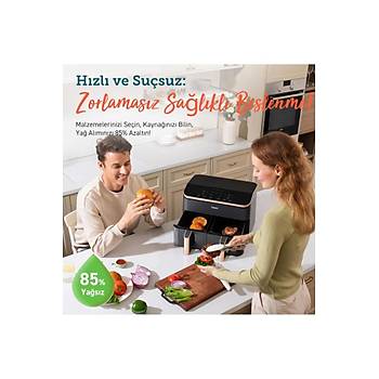 COSORI 8 IN 1 8.5 LT CIFT BOLGELI AIR FRYER ?CAF-R901-AEU