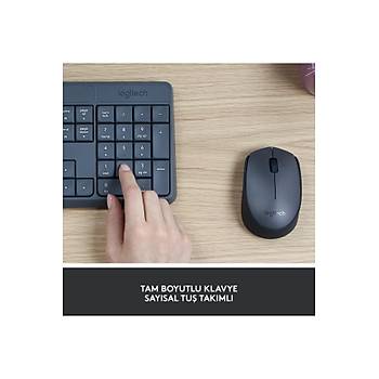 Logitech MK235 920-007925 Kablosuz Klavye Mouse Seti