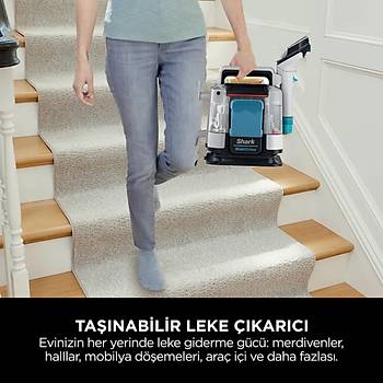 Shark StainStriker ? Pet Ba�l�kl�, Koltuk Y�kama ve Leke ��karma Makinesi PX200EUT